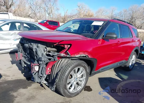 2021 Ford Explorer Xlt z USA, uszkodzony, nr VIN 1FMSK8DH3MGA40664